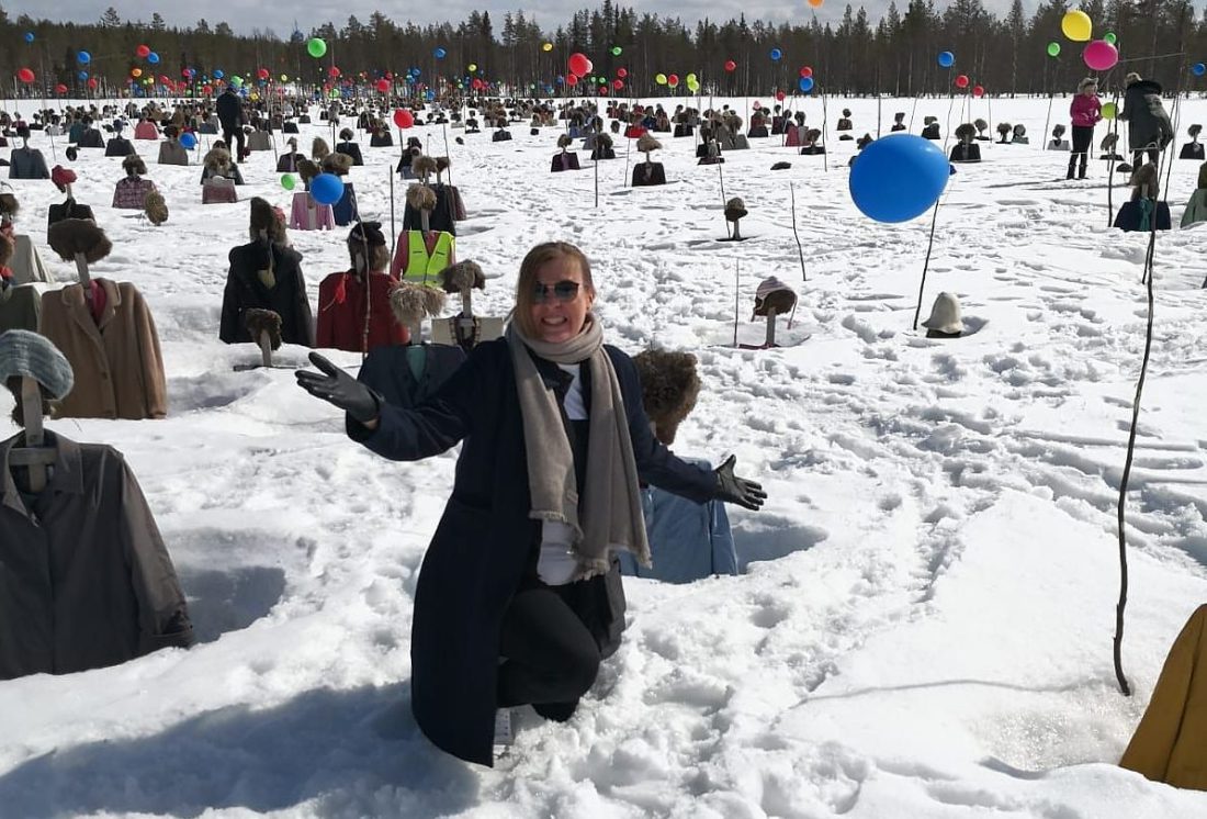 Celebração do Vappu, na Finlândia